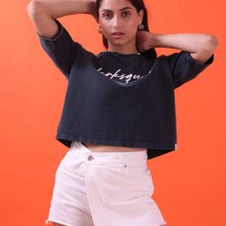 Bonnaty Women Typography Printed Round Neck Cotton T-shirt-image-93
