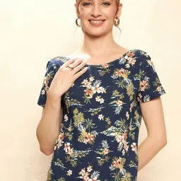 STYLECAST X KASSUALLY Floral Print Top-image-1