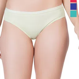 Liigne Pack Of 4 Mid-Rise Seamless Basic Briefs VCPC2026-XS-image-61