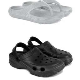 PENNEN Set Of 2 Stylish Thong Flip-Flops & Clogs-picture-29