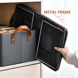 Panchhi Store Grey Set of 2 Reusable Multi-Utility Organisers image 4