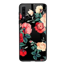 QRIOH Floral Printed Samsung Galaxy A70 Back Case Mobile Accessories-picture-13