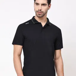 DIDA Men Dri-FIT Solid Round Neck T-shirt-image-34