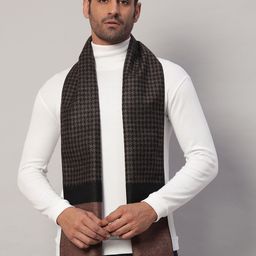 HANDICRAFT PALACE Men Merino Wool Winter Mufflers-image-3