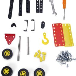 olympia GAMES AND TOYS Basic Techno Mechanical Engineering Educational Toy Kit Constructive Building Blocks and Models Construction Set for Kids Both Boys and Girls (Age 5 to 12, Multicolor) image 5