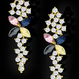 ZIVOM Contemporary Drop Earrings-image-55