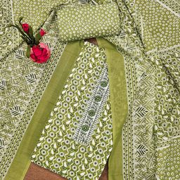 SAINOOR Floral Printed Unstitched Dress Material-image-21
