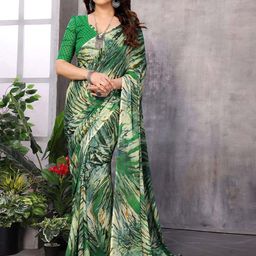 Moda Rapido Women Abstract Printed Saree-picture-41