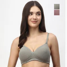 Floret Women Green Bra-26