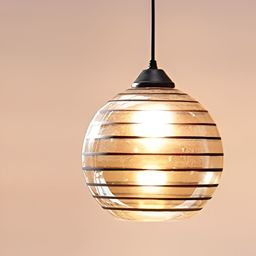 GAUVIK Black Glass Ceiling Lamp-image-50