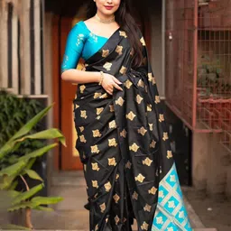 revika Woven Design Pure Silk Kanjeevaram Saree-22