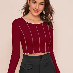 CORSICA Striped Crop Top-image-85