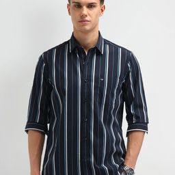 Arrow Sport Men Manhattan Slim Fit Opaque Striped Casual Shirt-picture-42