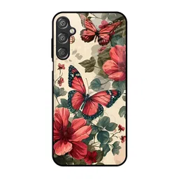 QRIOH Floral Printed Lightweight Samsung Galaxy M15 5G Silicone Back Case-picture-37