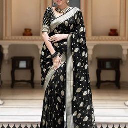 PAYAL CREATION Woven Design Zari Banarasi Saree-53