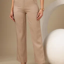 FNOCKS Women Comfort High-Rise Trousers-picture-6