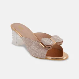 Anouk Women Embellished Synthetic Sandals Heels Bow-40