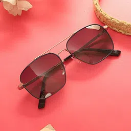 MARC LOUIS Unisex Square Sunglasses with Polarised and UV Protected Lens-77