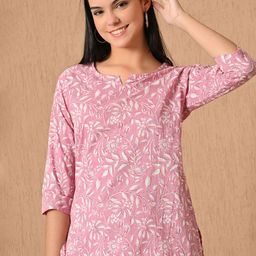 Anouk Rustic Women Floral Printed Cotton Kurta with Trousers-picture-26