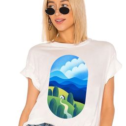 VLAM Women Printed Pockets T-shirt-image-103