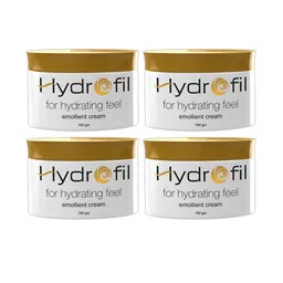 HYDROFIL Set Of 4 Moisturizing Emollient Cream For Hydrating Feel- 100g Each image 3