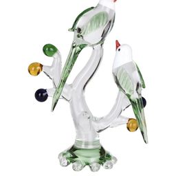 SOMIL Green Glass Idol Showpiece-image-8