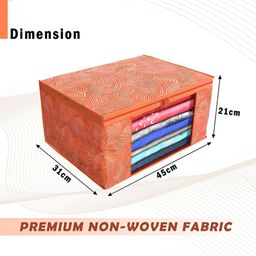Aura Orange Set of 6 Regular Multi-Utility Organisers image 3