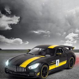 DEZICON Kids 1:24 Scale G AMG GTR Model Diecast Metal Car-image-4