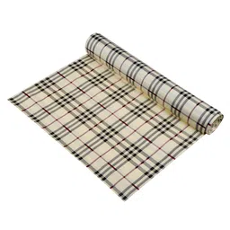 Kuber Industries Cream-Coloured & Black Regular Shelf Liner Organisers-9