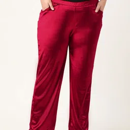 theRebelinme Women Relaxed High-Rise Easy Wash Trousers-image-46