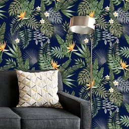 ArtzFolio Printed UV-Resistant Anti-Bacterial Tropical Jungle Peel & Stick Wallpaper-image-83