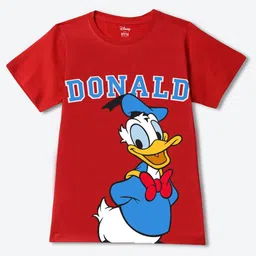 Wear Your Mind Boys Mickey Mouse Printed Applique T-shirt-image-101