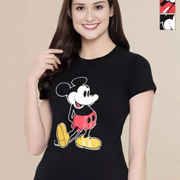 Mast & Harbour Women Typography 3 Printed Applique T-shirt-picture-8