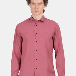 Blu MNKY Smart Slim Fit Cutaway Collar Shirt-picture-12
