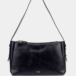 GIOIA Leather Structured Shoulder Bag-image-1