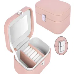 KriShyam Pink Jewellery Organiser-picture-14