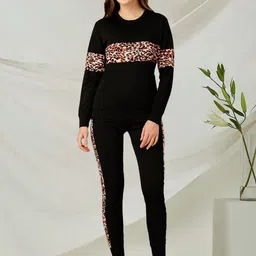 Moda Rapido Printed T-Shirt With Trousers Co-Ords-58