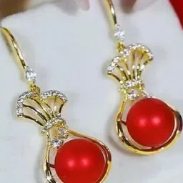 AKISON JEWELS Circular Drop Earrings-16
