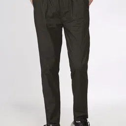 TCI Men Relaxed Straight Leg Straight Fit Wrinkle Free Trousers-picture-21