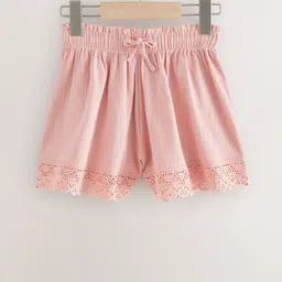 NEXT Girls Lace Trim Shorts-image-37