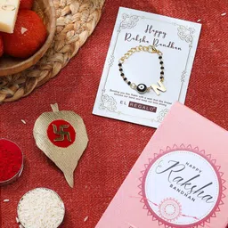 EL REGALO N Letter Rakhi Gift Set-66