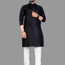 ANUJ FASHION Men Blended A-Line Kurtas-picture-37