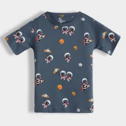 Orange Sugar Kids 3 Printed Pockets T-shirt-picture-38