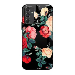 QRIOH Floral Printed Samsung Galaxy F34 5G Back Case Mobile Accessories-image-97