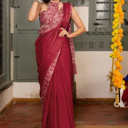 kalini KALINIPrinted Abstract Saree image 2