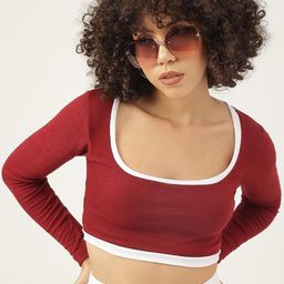 TRENDY ERA Print Cotton Crop Top-image-63