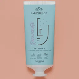 Earthraga HA + Retinol Face Scrub- 100 ml-56