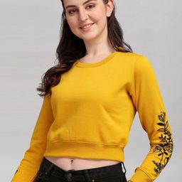 Selvia Ribbed Embroidered Crop Top-picture-43
