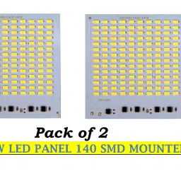 ( Pack of 2)140 SMD led circuit board kit for 100 watt led light or 100w Led flood light |Light Board|Led Panel|Led Board Electronic Components Electronic Hobby Kit-11