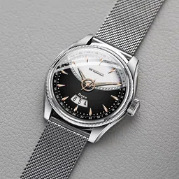 DOUBLERUN Men Dial & Bracelet Style Straps Analogue Multi Function Watch H05N9003 image 4